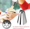 Edelstahl Spritztüllen XL 5er Set Adapter 304 Rostfrei Produktbild-Vorschau 3