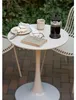 Meja table de café Ø60cm taupe. Voir les images du produit 5