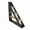 Skye Decor, Pisagor - Zwart, Eikenhout, Boekenkast, Zwart, Productafbeelding-voorbeeld 4