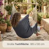 XXL Hängesessel 185x130cm bis 150kg - 2 Personen Produktbild-Vorschau 4