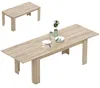 HOMCOM Esstisch ausziehbar 180-260 x 90 cm Küchentisch für Produktbild-Vorschau 1