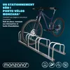 MONZANA® Râtelier 4 vélos métal support de rangement pneu Voir les images du produit 3