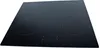 A black glass ceramic induction hob with four cooking zones and touch controls, shown from a diagonal angle against a white background. Produktbild-Vorschau