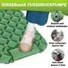 Camping Isomatte mit Fußpumpe 198×72×8 cm, Outdoor Produktbild-Vorschau 4