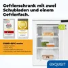 Exquisit Gefrierschrank GS581-051C weiss | Nutzinhalt: 85 L Produktbild-Vorschau 2