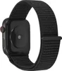 Nylon bracelet pour Apple Watch Series 6 avec 44mm en noir Voir les images du produit 2