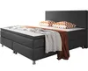 Boxspringbett Berlin 140x200 cm Webstoff Anthrazit Produktbild-Vorschau 1