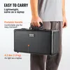A person is holding a black storage case. Anteprima dell’immagine prodotto