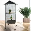 Metallkäfig für exotische Vögel große Voliere für Papageien Produktbild-Vorschau 1