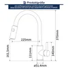 Homelody Küchenarmatur mit 2 Strahlarten Wasserhahn Küche Produktbild-Vorschau 14