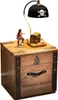 Nachtkommode PIRATE, 2 Schubladen, 41,6 cm breit, 41,6 cm Produktbild-Vorschau 1
