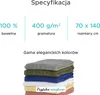 Ręcznik kąpielowy SOFT kremowy 70x140 cm, 100% bawełna Podgląd zdjęcia produktu 4