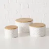 Contenitori in Vetroceramica con coperchio in bambù LILLY, Anteprima dell’immagine prodotto 1