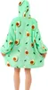4er Set Kuschelige Hoodie Decke mit Ärmeln, Vielseitiger Produktbild-Vorschau 6
