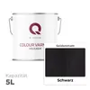 Holzlasur | Schwarz 5 L SEIDENMATT Holzschutz Produktbild-Vorschau 2