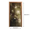 Türposter 90x200 cm Türaufkleber Türtapete Türfolie Produktbild-Vorschau 2
