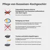 Ø24cm Gusseisenpfanne  6 cm hoch mit Holzgriff Produktbild-Vorschau 6