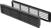 Two black plastic ventilation grilles are shown side-by-side against a white background. Produktbild-Vorschau