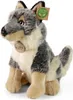Peluche Lupo 28 Cm Ecologico Anteprima dell’immagine prodotto 2