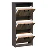Armoire à chaussures avec 3 tiroirs ouvrables, étagère à Voir les images du produit 2