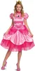 Costume da principessa Peach per donna Nintendo in maschera Anteprima dell’immagine prodotto 1