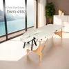Table de massage pliante 2 zones en bois et portable - Voir les images du produit 9
