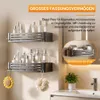 Zelfklevende doucheplank, 2 stuks, 32,5 cm, aluminium Productafbeelding-voorbeeld 6