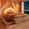 Boxspringbed, 140 x 200 cm, Afstandsbediening voor Productafbeelding-voorbeeld 5