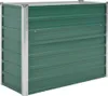 vidaXL Garten-Hochbeet Verzinkter Stahl 100x40x77 cm Grün Produktbild-Vorschau 1