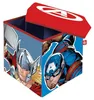 Pouf Avengers Contenitore Portagiochi in Tessuto con Seduta Anteprima dell’immagine prodotto 2