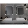 Mexen Nida podsvícené koupelnové zrcadlo 60 x 80 cm, LED Náhled obrázku produktu 4