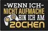 Trendation - Gamer Zocker Fußmatte Geschenk Wenn Ich Nicht Produktbild-Vorschau 1