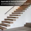 VINGO Handlauf Edelstahl 100cm Geländer Treppe Wandhandlauf Produktbild-Vorschau 6