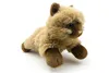 Plüschtier Katze 23 cm Braun liegend – Weiches Kuscheltier Produktbild-Vorschau 1