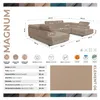 U-Form Ecksofa Magnum U  Beige mit Schlaffunktion und 2 Produktbild-Vorschau 7