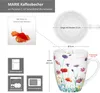lot de 6 tasses à café Marie 320ml tasses en porcelaine 6 Voir les images du produit 6