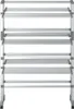 vidaXL Wäscheständer mit Rollen 89x64x129 cm Aluminium Produktbild-Vorschau 4