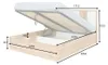 Meublorama DS-MK-WOOD-11+03+23+81*13C/403KG, 160 cm, 2 m, 2 Produktbild-Vorschau 7