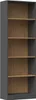 veneti RAUNO Bücherregal aus Partikelbord in Eiche Artisan Produktbild-Vorschau 2