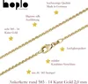 Goldkette Ankerkette Länge 55cm - Breite 2,0mm - 585-14 Produktbild-Vorschau 4