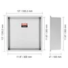VEVOR Nisza ścienna 10x33.02x33.02cm Nisza prysznicowa Podgląd zdjęcia produktu 8