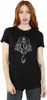 Harry Potter - T-Shirt für Damen BI26353 (S) (Schwarz) Produktbild-Vorschau 2