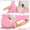 Schaukeltier Schaukelpferd Kinder Schaukel Rosa 60 x 33 x Produktbild-Vorschau 6