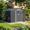 HATTORO S250 Metall Gerätehaus Geräteschuppen mit Produktbild-Vorschau 2