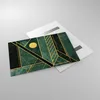 Bilder auf glas - Einteilig - Grün Stück geometrisch - Produktbild-Vorschau 2