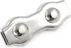 Edelstahl DUPLEX   2mm  10 Stück    Klemme Drahtseilklemme Produktbild-Vorschau 1