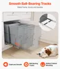 SucceBuy Wyciągane kosze na śmieci (35 Qt + 35 Qt) do Podgląd zdjęcia produktu 6