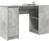 A desk with a concrete gray finish, shown from a front-side angle against a white background. Náhled obrázku produktu