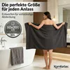 Komfortec 2er Saunatuch Set 80x200 cm aus 100% Baumwolle, Produktbild-Vorschau 2
