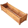 A wooden planter box on a white background. Náhľad obrázku produktu